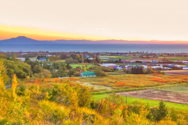 伊達市の街並み